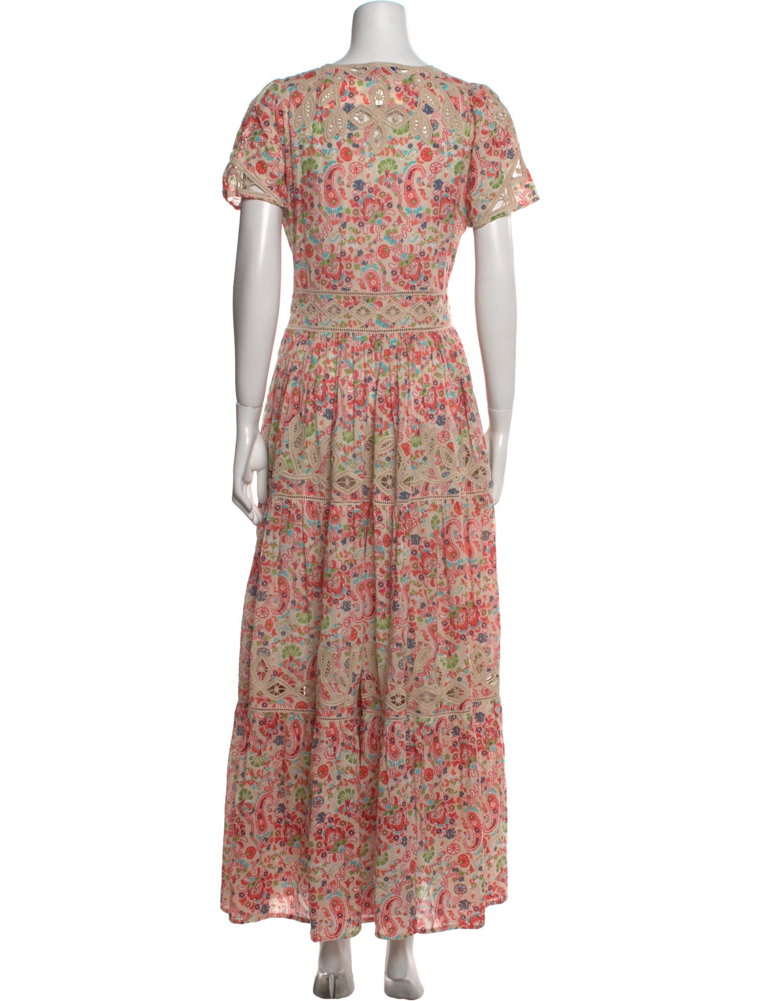 Calypso St. Barth Floral Print Long Dress